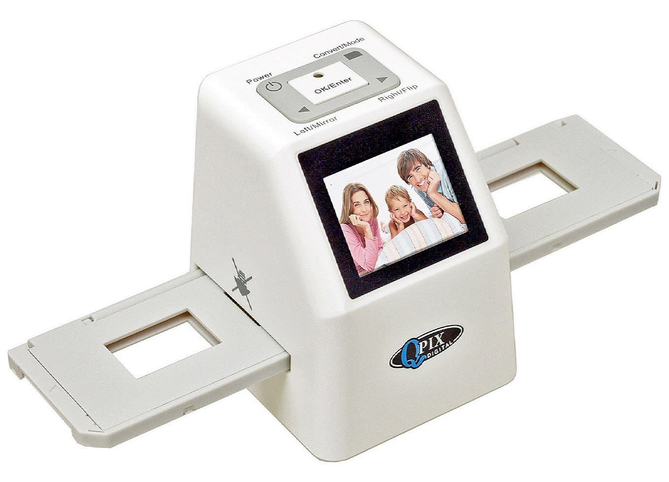 Scanner de diapositives de film numérique QPIX, Abrts 35mm, 126